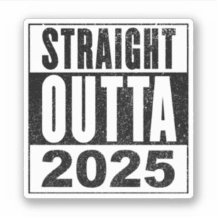 Pegatina Salida directa 2025