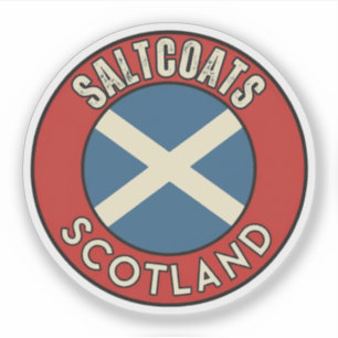 Pegatina Saltcoats, Escocia