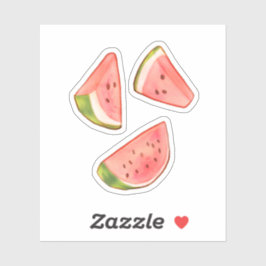 Pegatina Saltos de la sandía de verano