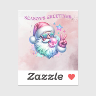 Pegatina Saludos de temporada