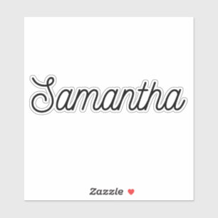 Pegatina Samantha