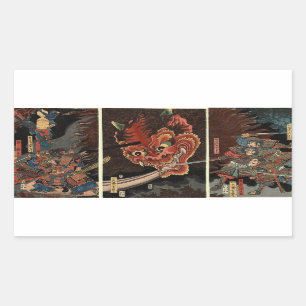 Pegatina SAMURAI JAPONÉS