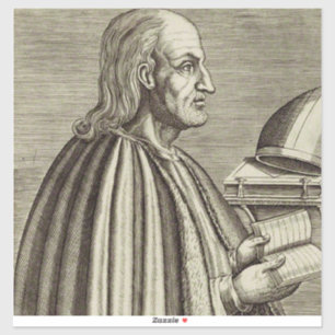Pegatina San Anselmo de Canterbury Médica de la Iglesia
