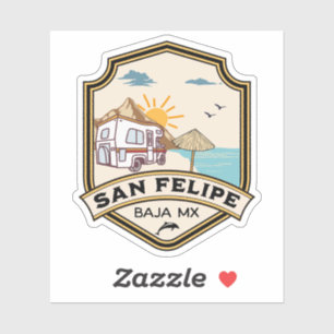 Pegatina San Felipe Baja California Sur México RV