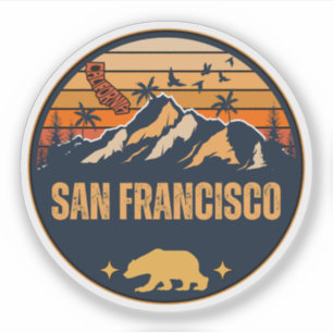Pegatina San Francisco, California