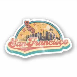 Pegatina San francisco, california