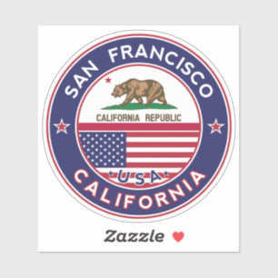 Pegatina San Francisco, California