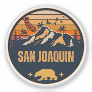 Pegatina San Joaquin, California