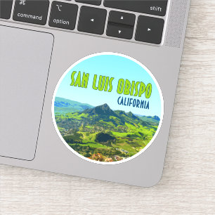 Pegatina San Luis Obispo California Vintage
