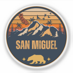 Pegatina San Miguel, California