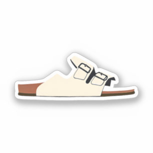 Pegatina Sandal con correas
