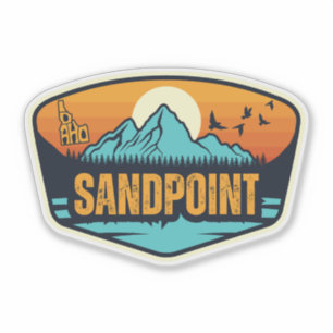 Pegatina Sandpoint, Idaho