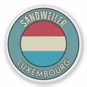 Pegatina Sandweiler, Luxemburgo