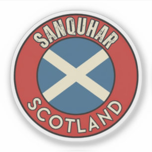 Pegatina Sanquhar, Escocia