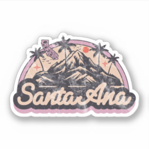 Pegatina Santa Ana, California