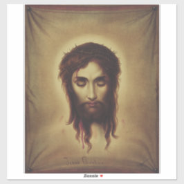 Pegatina Santa Faz de Jesucristo