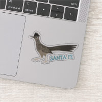 SANTA FE Roadrunner Bird Colour Pencil Art
