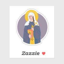 Pegatina Santa Olimpia la Deaconess