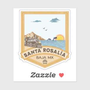 Pegatina Santa Rosalia Baja California Sur México