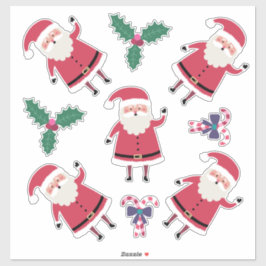 Pegatina Santa super lindo, tema de Navidades