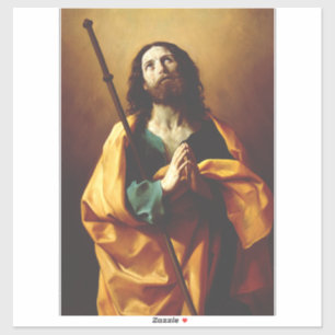 Pegatina Santiago el Mayor por Guido Reni Arte