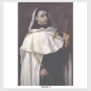 Pegatina Santo Ángel de Jerusalén Mártir y Predicador