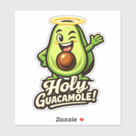 Pegatina Santo Guacamole - Paquete de Guac - Amantes de la 