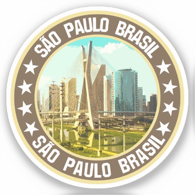 Pegatina São Paulo (Anverso)