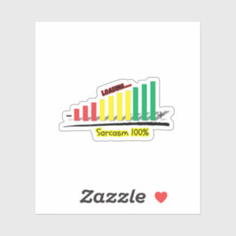 Pegatina SarcasmMeter