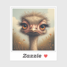 Pegatina "Sassy Baby Emu Sticker" Vinyl