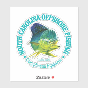 Pegatina SC Pesca marina (Mahi-mahi)