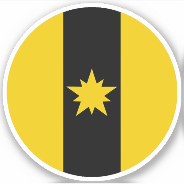 Pegatina SCA Chemin Noir Vinyl (Anverso)