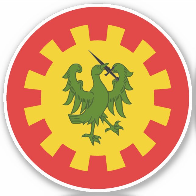 Pegatina SCA College of Saint Christina Vinyl Sticker (Anverso)