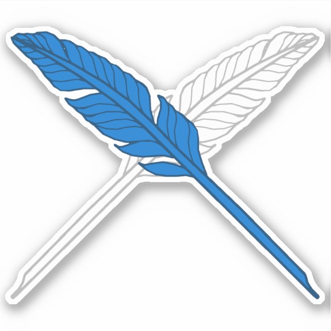 Pegatina SCA College of Saint Monica Vinyl Sticker (Anverso)