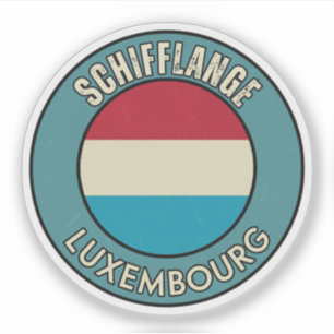 Pegatina Schifflange, Luxemburgo