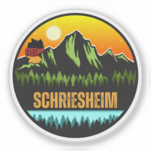 Pegatina Schriesheim, Baden-Wurtemberg Alemania