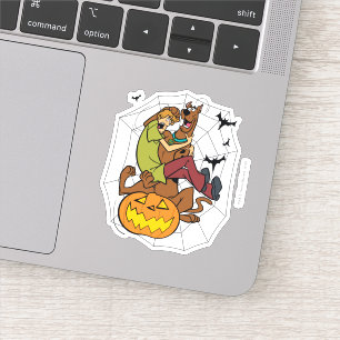 Pegatina Scooby-Doo y Shaggy Halloween Fright