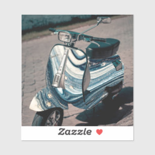Pegatina scooter acuático