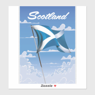 Pegatina Scotland Saltire