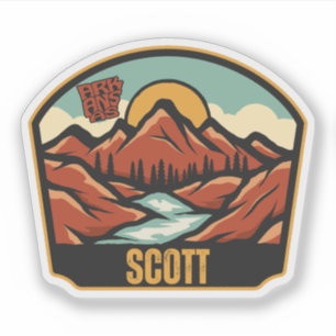 Pegatina Scott, Arkansas 
