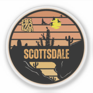 Pegatina Scottsdale, Arizona