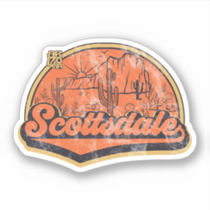 Pegatina Scottsdale, Arizona