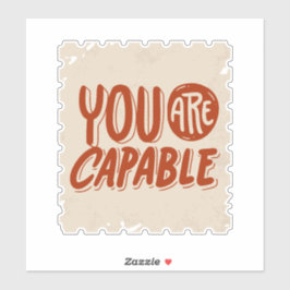 Pegatina Scrapbook Style Motivation Quote Stickers