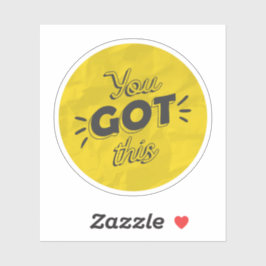 Pegatina Scrapbook Style Motivation Quote Stickers