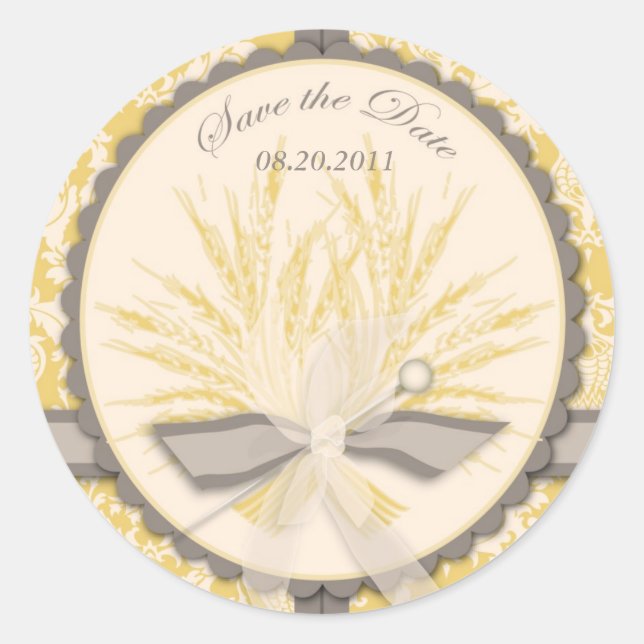 Pegatina SD de la cosecha de verano (Anverso)