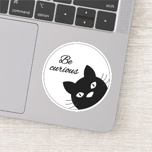 Pegatina Sé curioso
