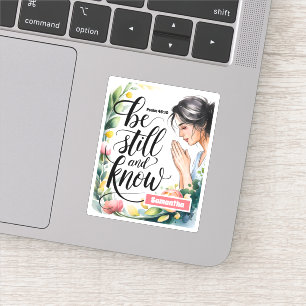 Pegatina Sé permanente y conoce mujeres cristianas