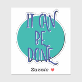 Pegatina Se Puede Hacer Un Lema De 12 Paso