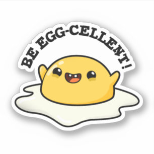 Pegatina Sé un Huevo Funny Egg Pun