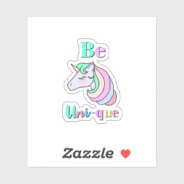 Pegatina Sé unipersonal